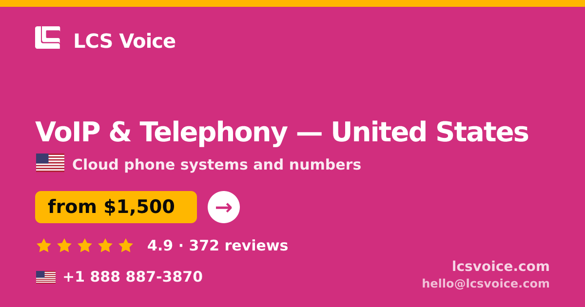 VoIP & Telephony in Columbus — from $1,300/mo, rated 4.5/5 by 569 clients. LCS Voice.